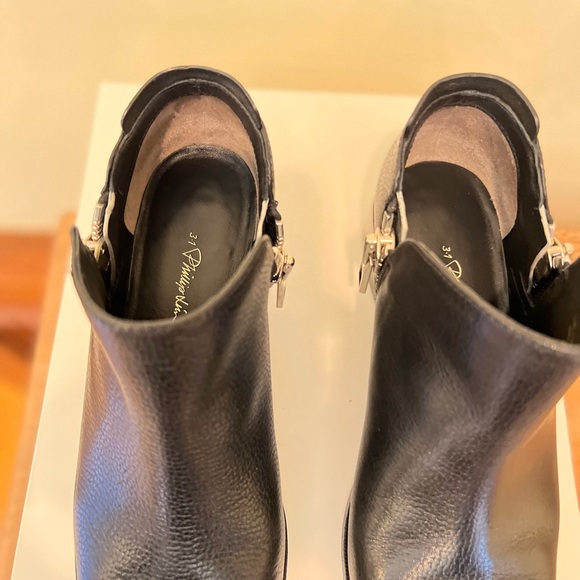 PRISTINE CONDITION- Phillip Lim Alexa leather ankle booties - Picture 8 of 10